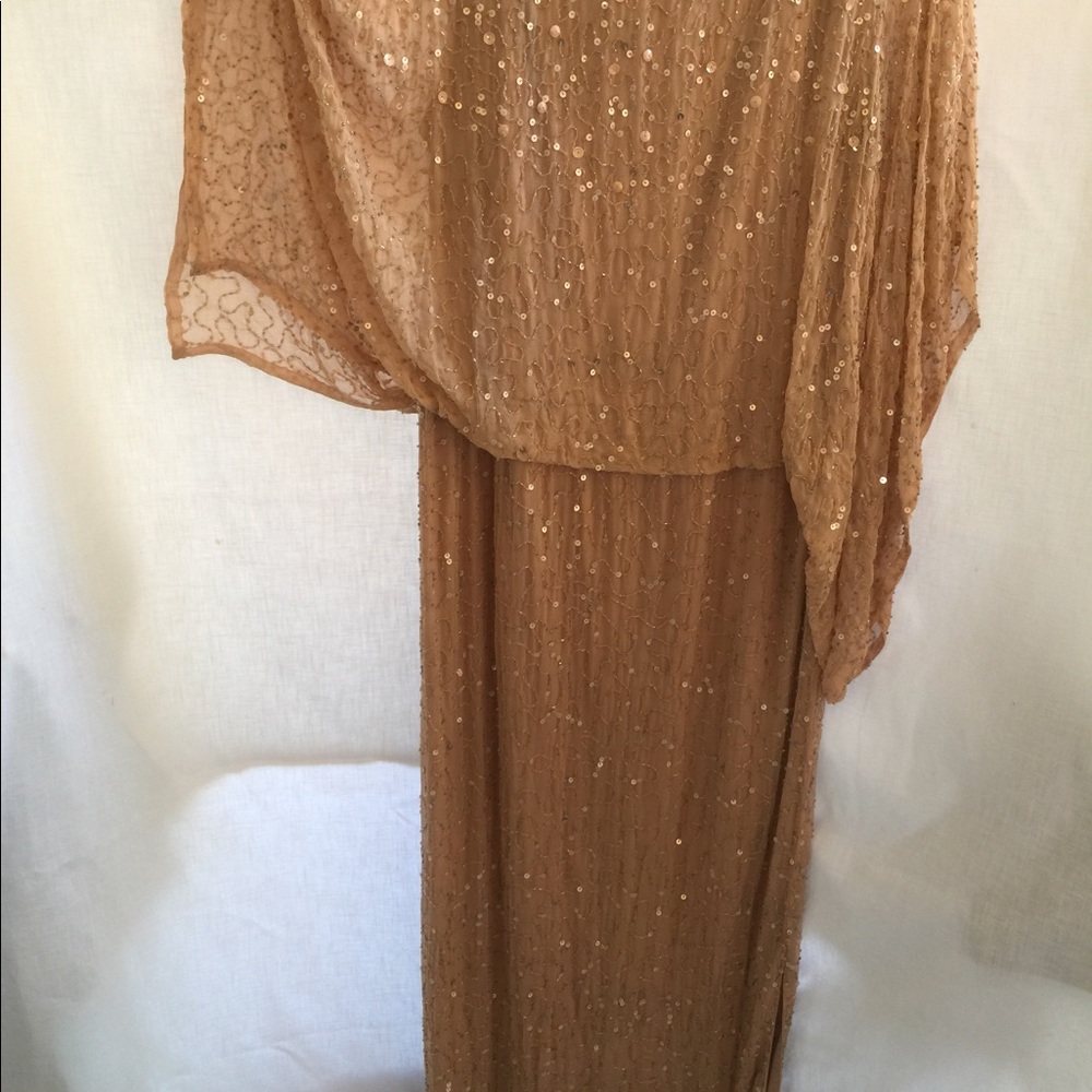 Petra sequin dress size 12 100%silk